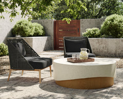 Andria Lounge Chair - Arashi Black