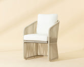 Allariz Dining Armchair - Greige