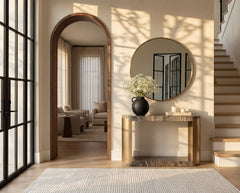 Cavette Console Table - Marble Look