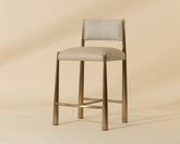 Bayard Counter Stool - Antique Brass