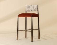 Bayard Barstool - Dark Bronze