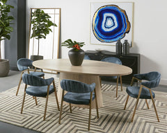 Blue Agate - 48" X 48" - Gold Frame