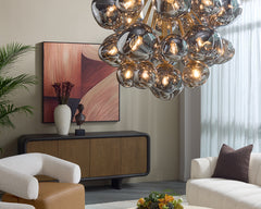 Canyon Dreams I - 48" X 48" - Black Floater Frame