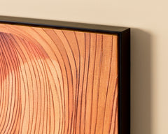 Canyon Dreams II - 48" X 48" - Black Floater Frame