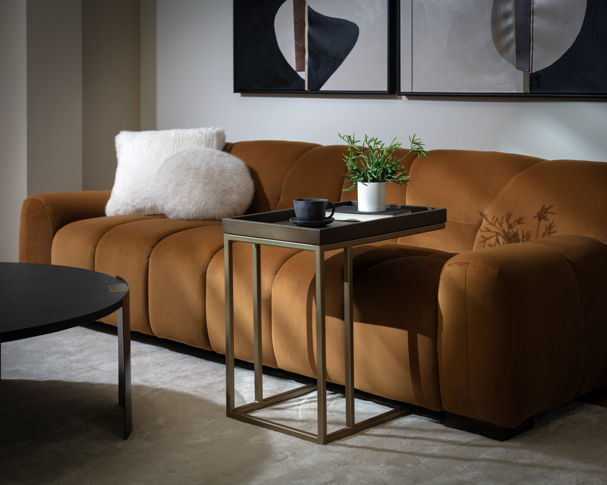 Arden C- Shaped Side Table