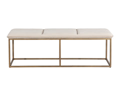 Alley Bench - Burnished Brass