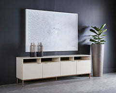 Ambrose Modular Storage Cabinet - Champagne Gold