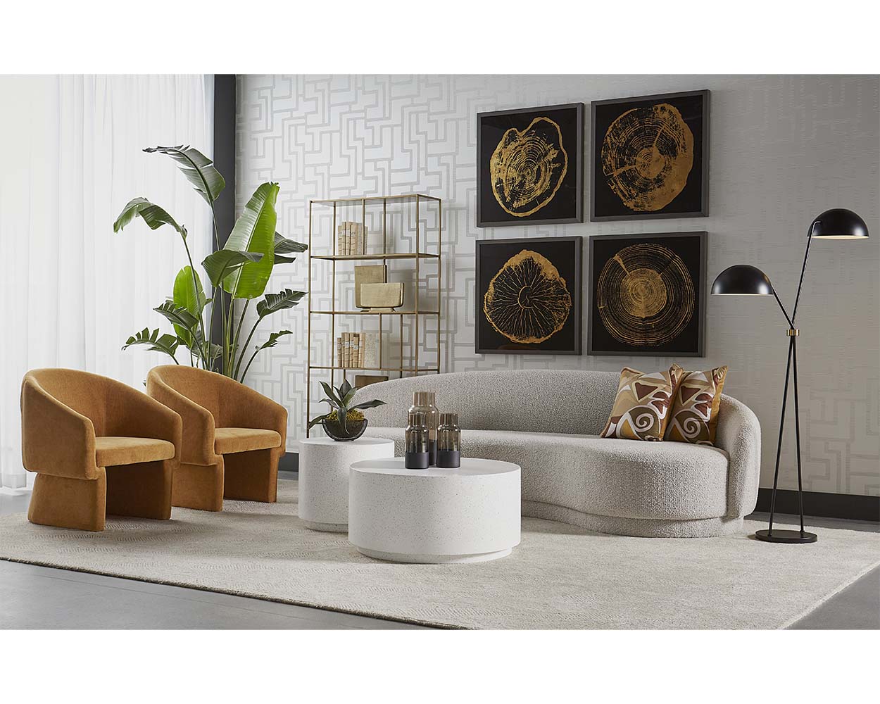 Calathea Hand-tufted Rug