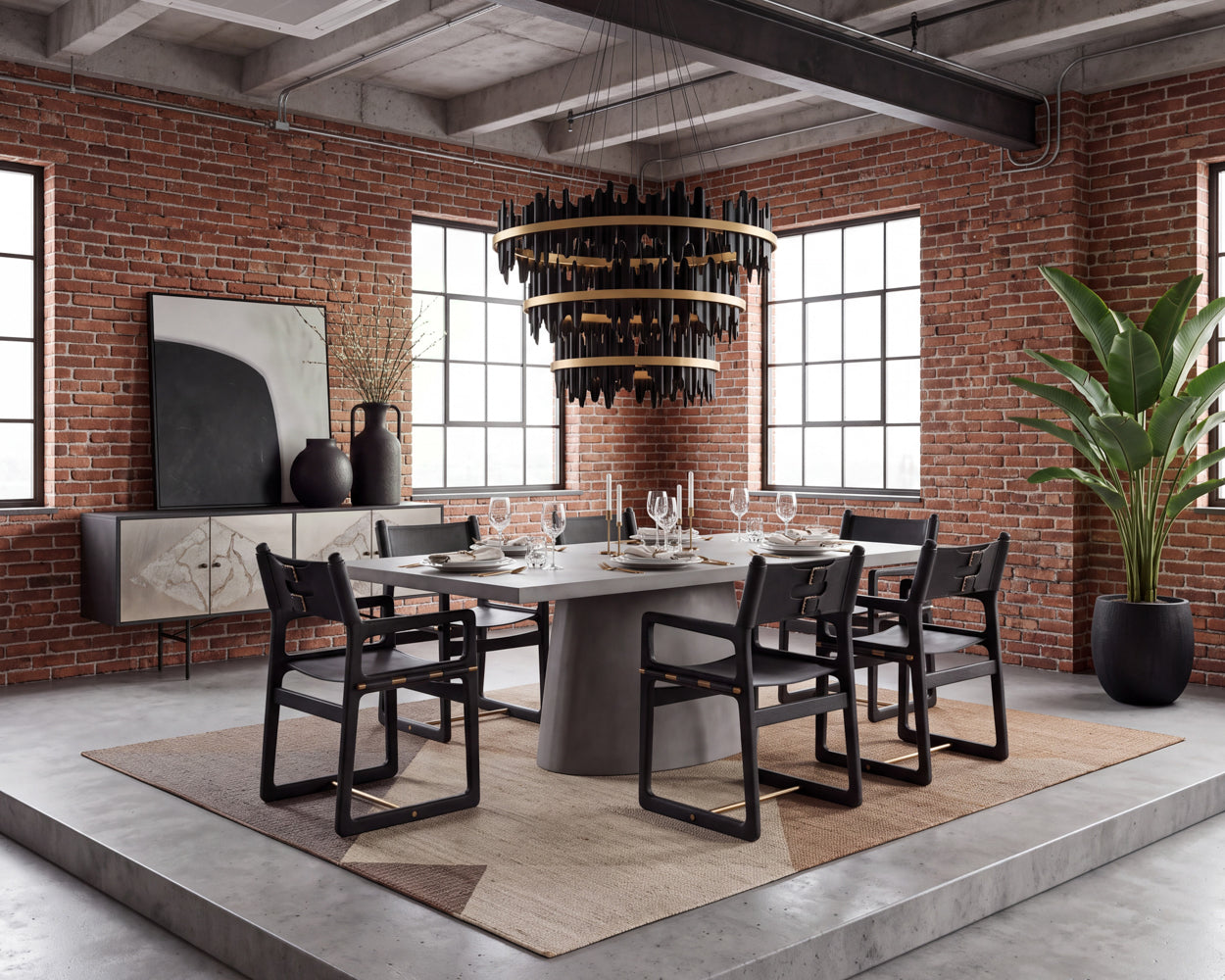 Cavallini Dining Table - 79"