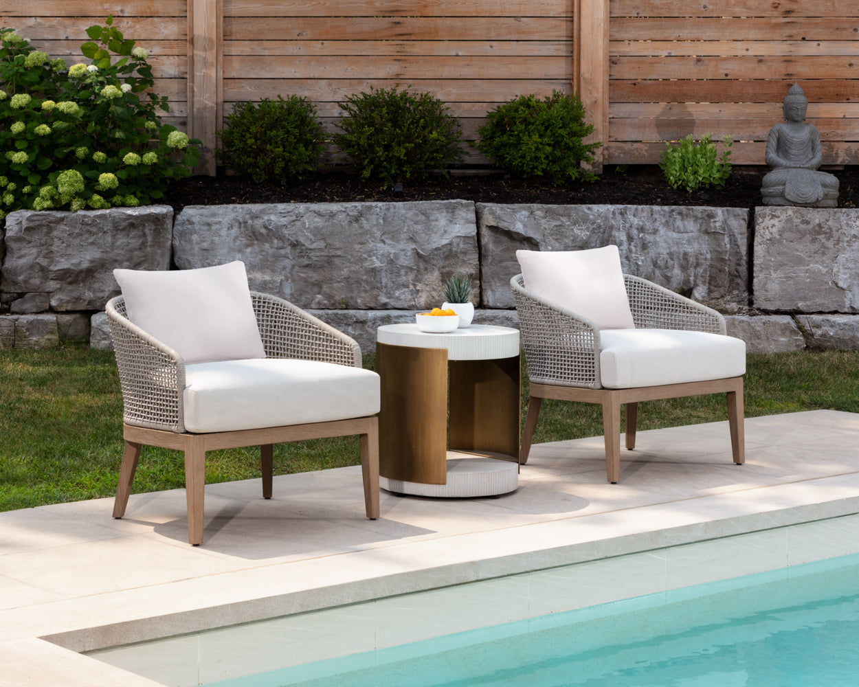 Capri Lounge Chair - Drift Brown