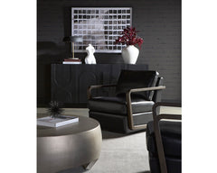 Castell Swivel Lounge Chair - Brown