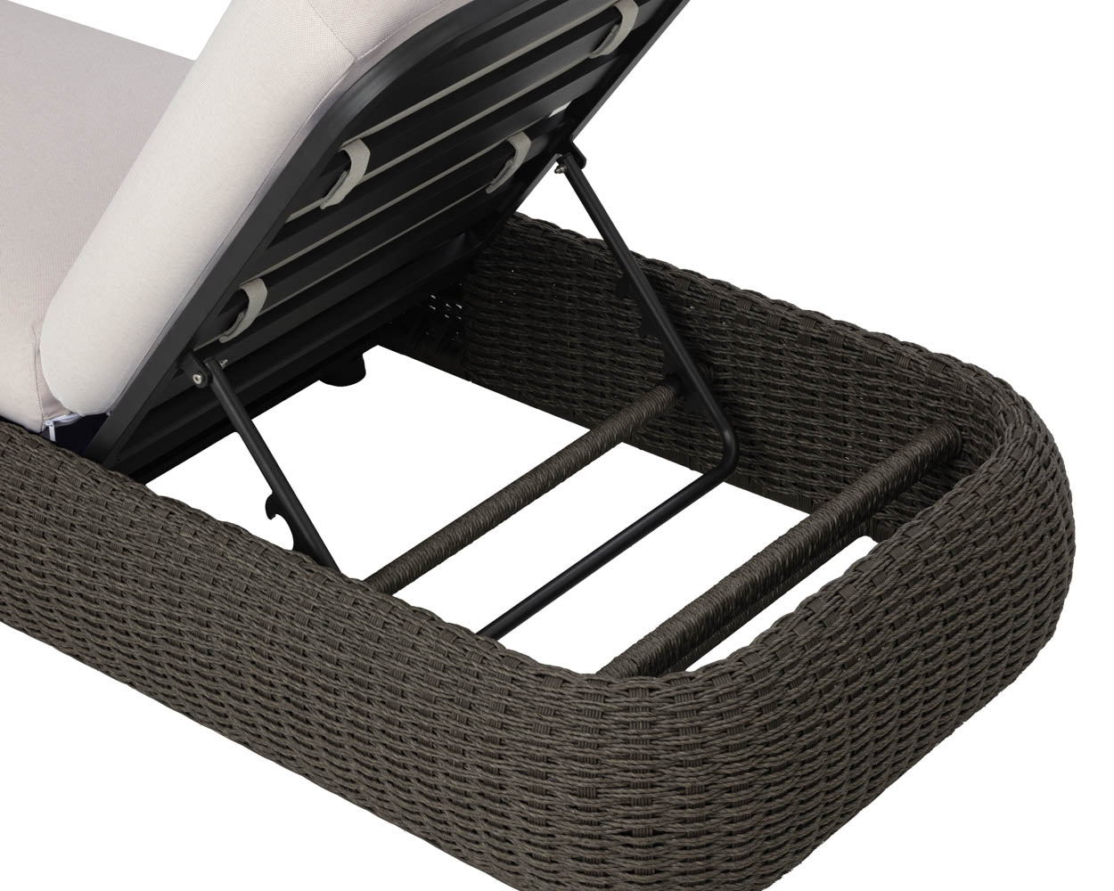 Barcelona Lounger - Grey