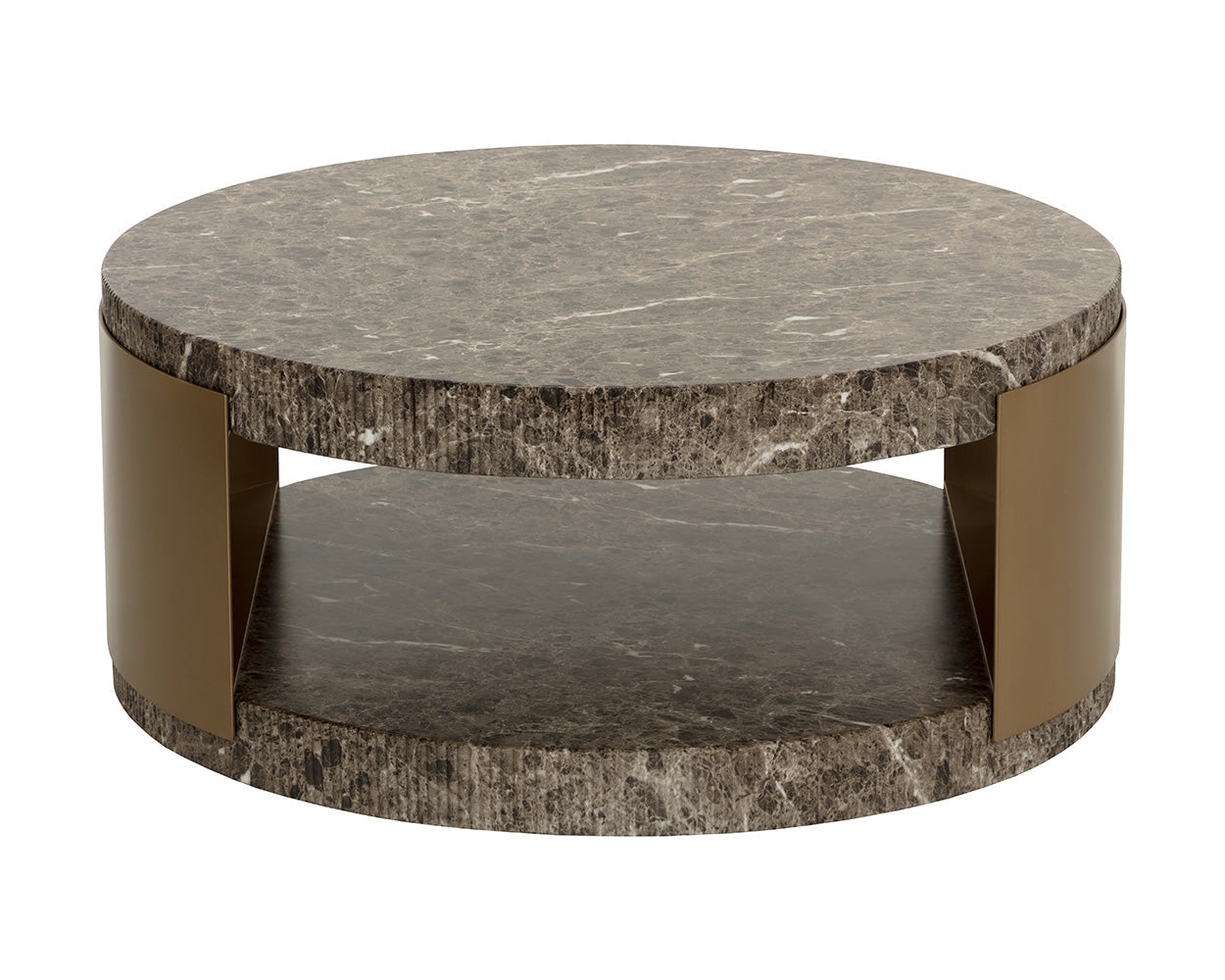 Cavette Coffee Table - Marble Look
