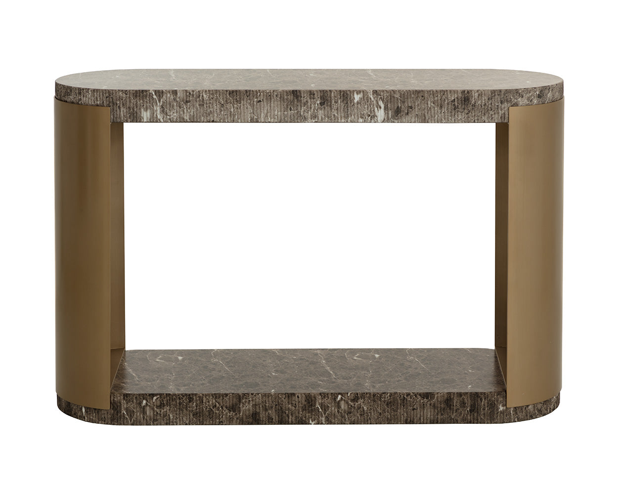 Cavette Console Table - Marble Look