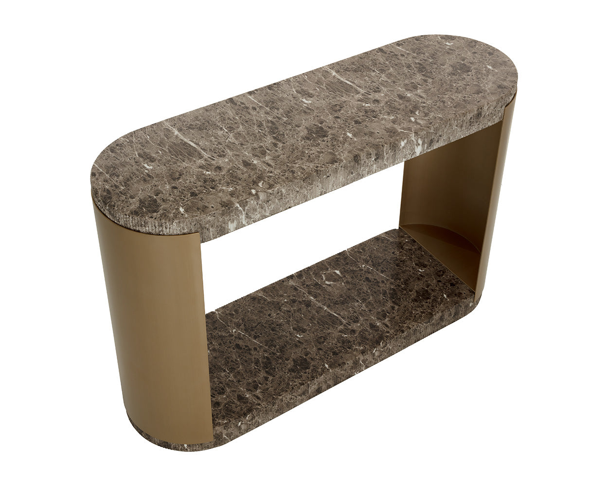 Cavette Console Table - Marble Look