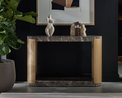 Cavette Console Table - Marble Look
