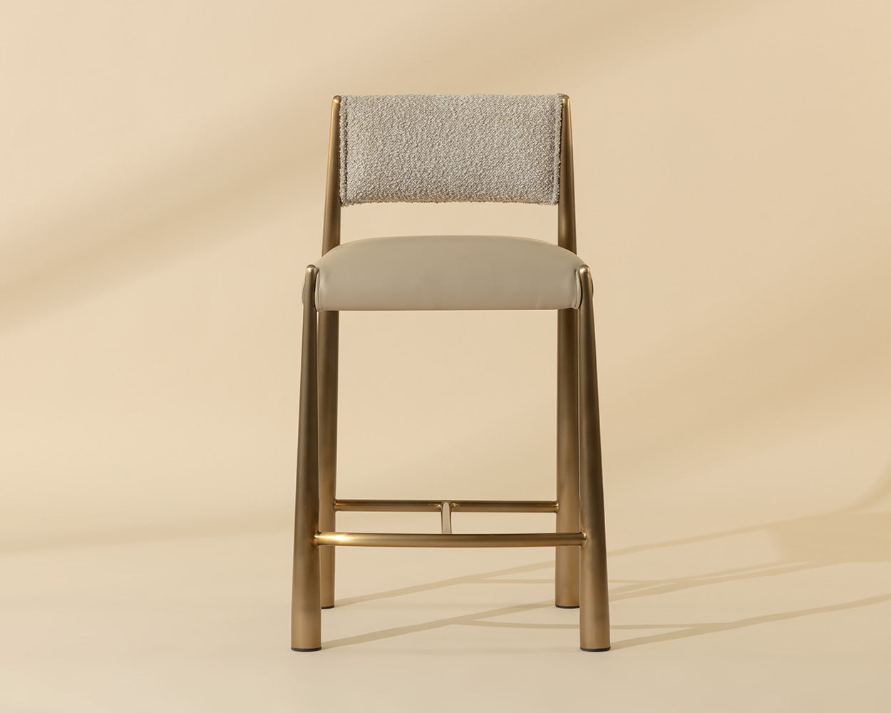 Bayard Counter Stool - Antique Brass