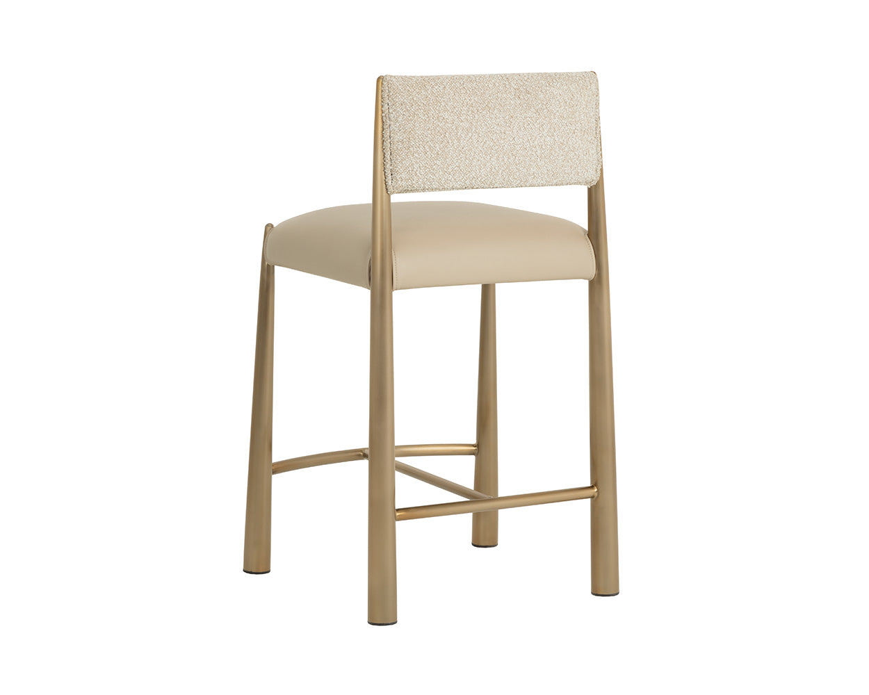 Bayard Counter Stool - Antique Brass