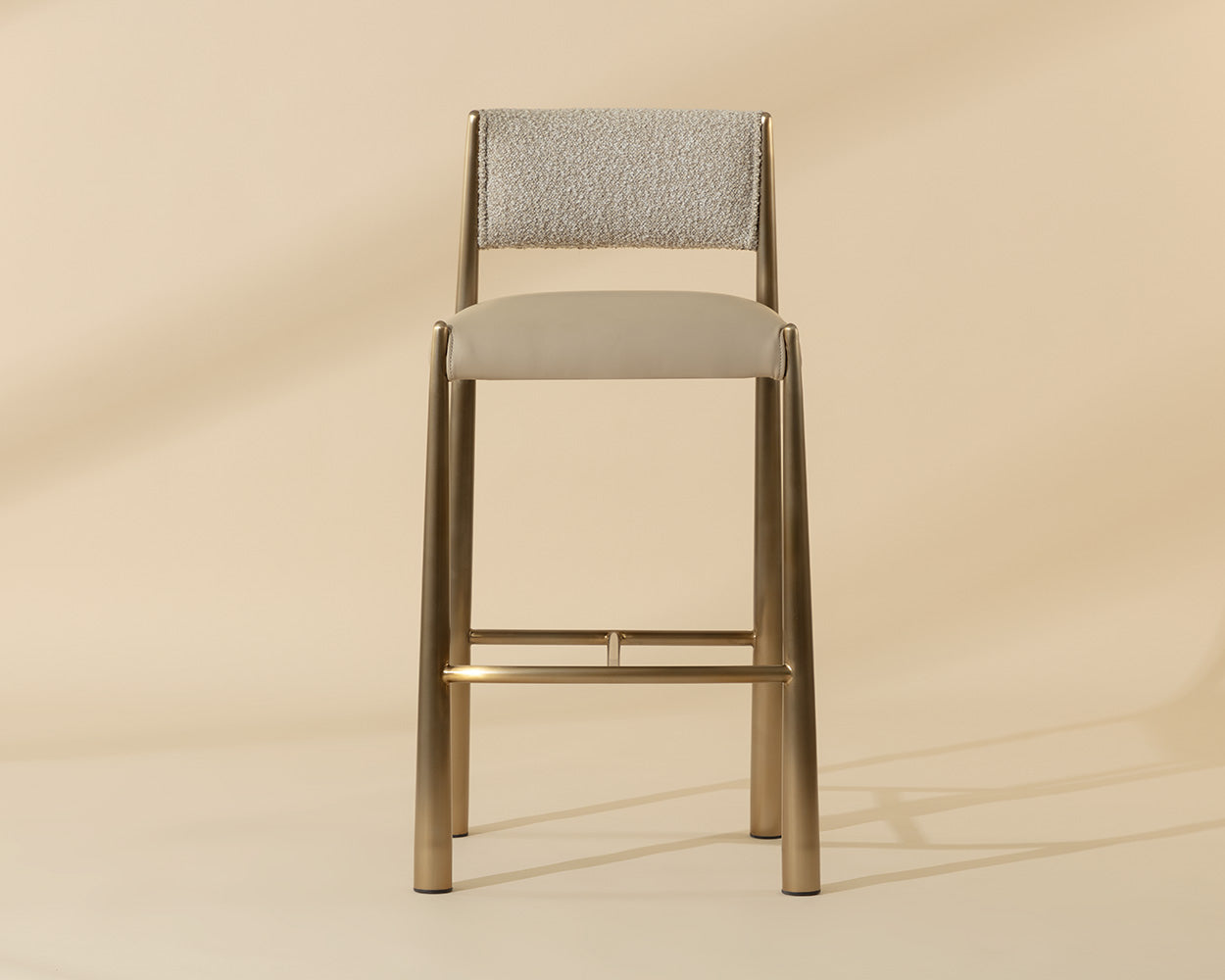 Bayard Barstool - Antique Brass