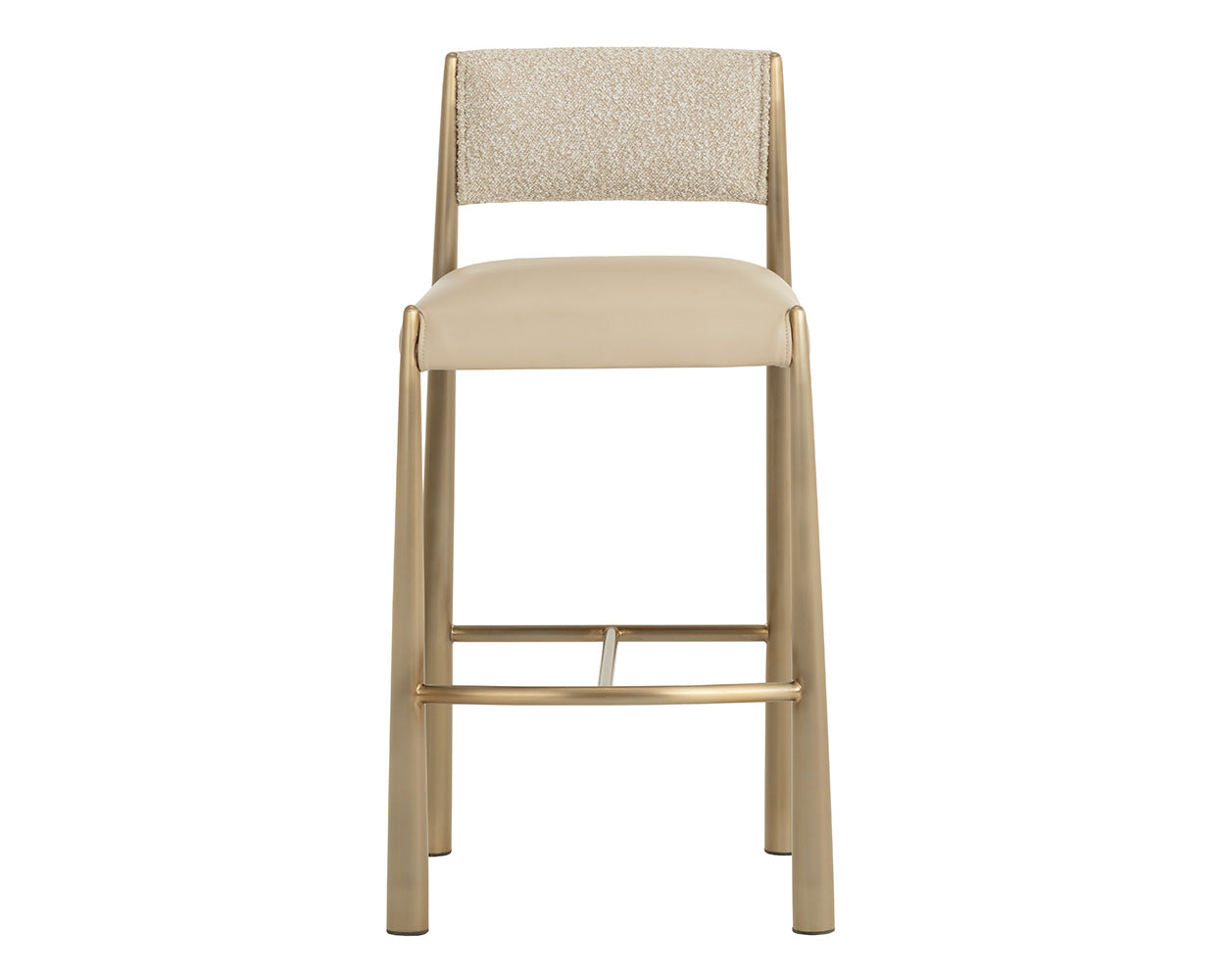 Bayard Barstool - Antique Brass