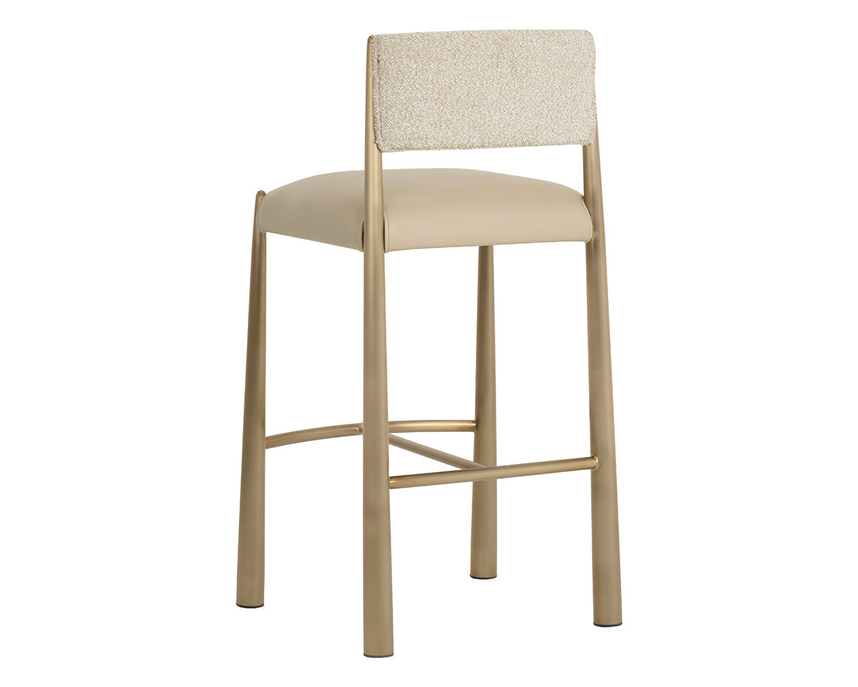 Bayard Barstool - Antique Brass