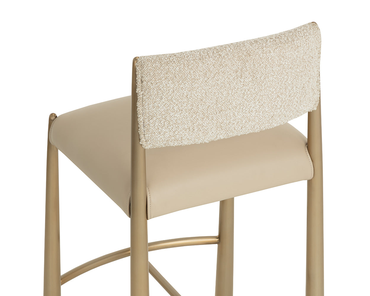 Bayard Barstool - Antique Brass
