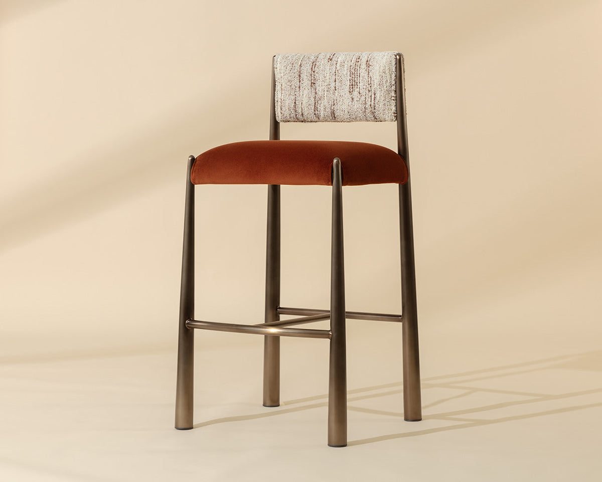 Bayard Barstool - Dark Bronze