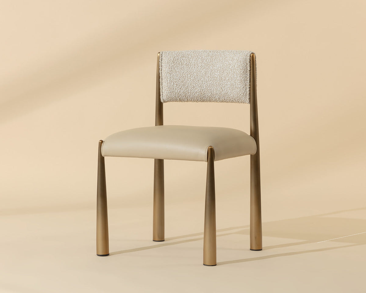 Bayard Dining Chair - Antique Brass