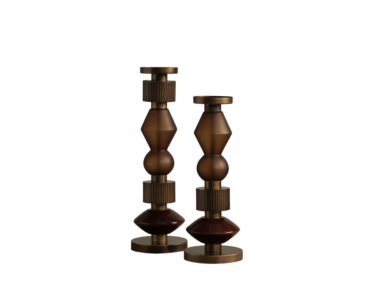 Bauhaus Candle Holder (Set Of 2)