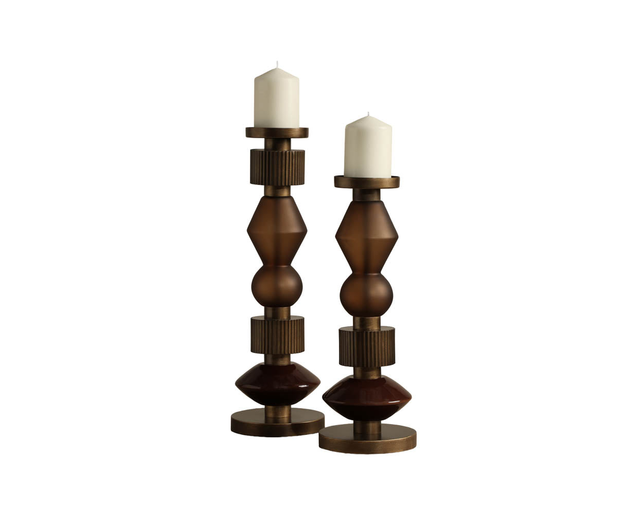 Bauhaus Candle Holder (Set Of 2)