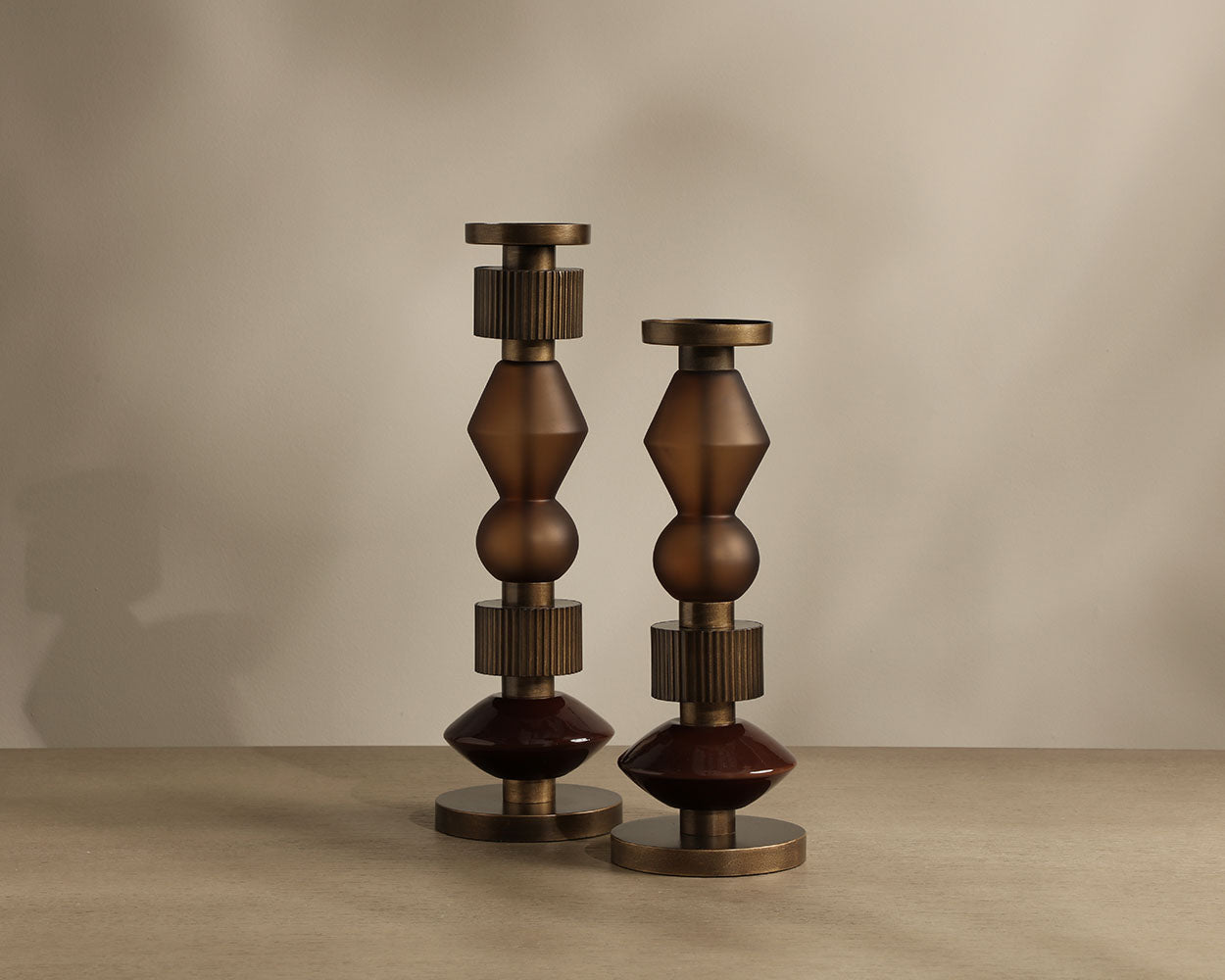 Bauhaus Candle Holder (Set Of 2)