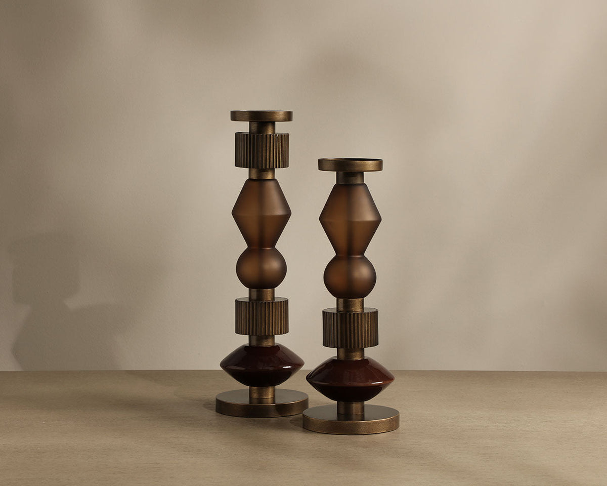 Bauhaus Candle Holder (Set Of 2)