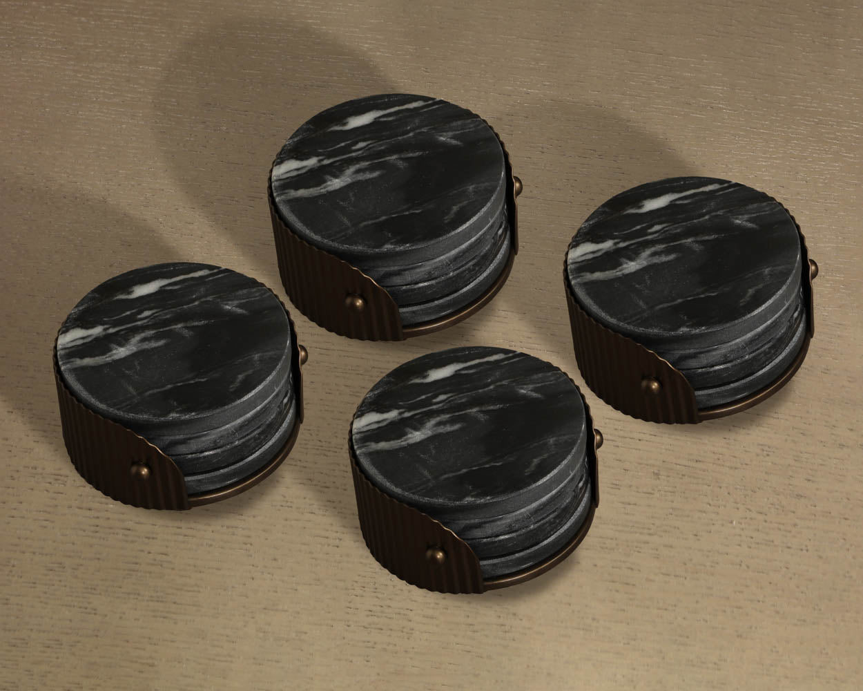 California Coaster Set (Pack Of 4)