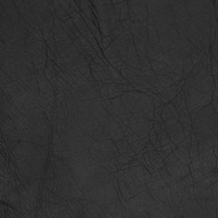 Charcoal Black Leather Swatch